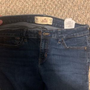 Hollister super skinny 9 long jeans